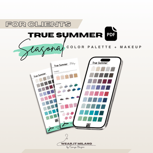 TRUE SUMMER Color and Makeup Palette - wearitmilano