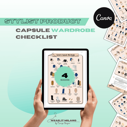 Wardrobe Foundation (Editable Version) - wearitmilano