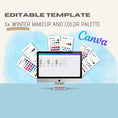 Load image into Gallery viewer, WINTER - Seasonal Color Analysis Color Palettes with Makeup Recommendations - wearitmilanoDigital stylist kit for color matching and makeup selection.
