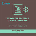 Load image into Gallery viewer, WINTER - Seasonal Color Analysis Color Palettes with Makeup Recommendations - wearitmilano

